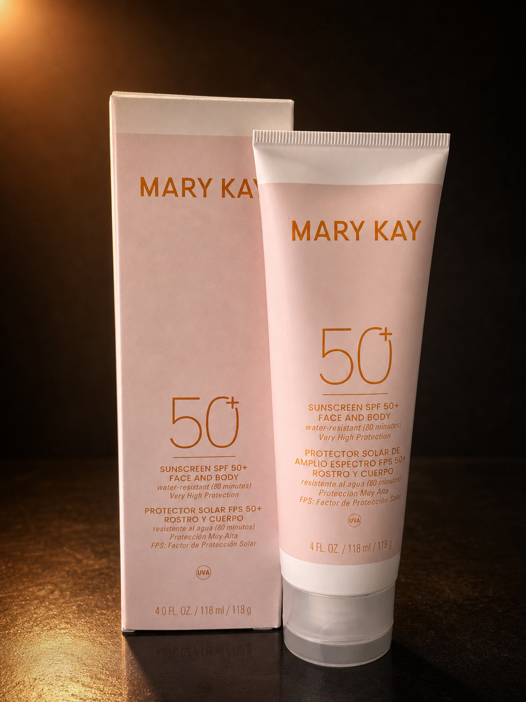 Protector Solar Mary Kay para rostro y cuerpo FPS 50+